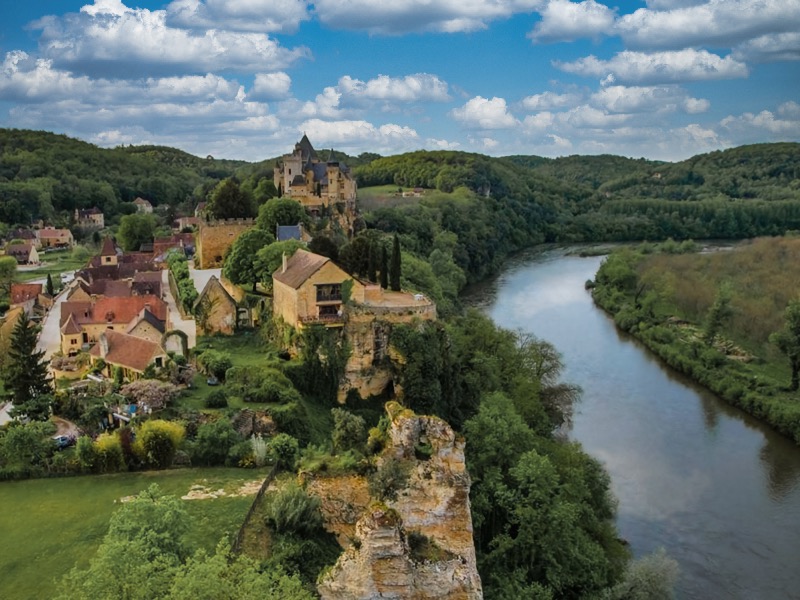 Parcours des châteaux en Canoë Kayak - Canoë Rando Dordogne