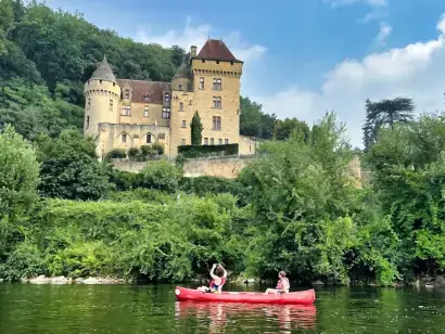 Journée canoë kayak en famille sur la Dordogne