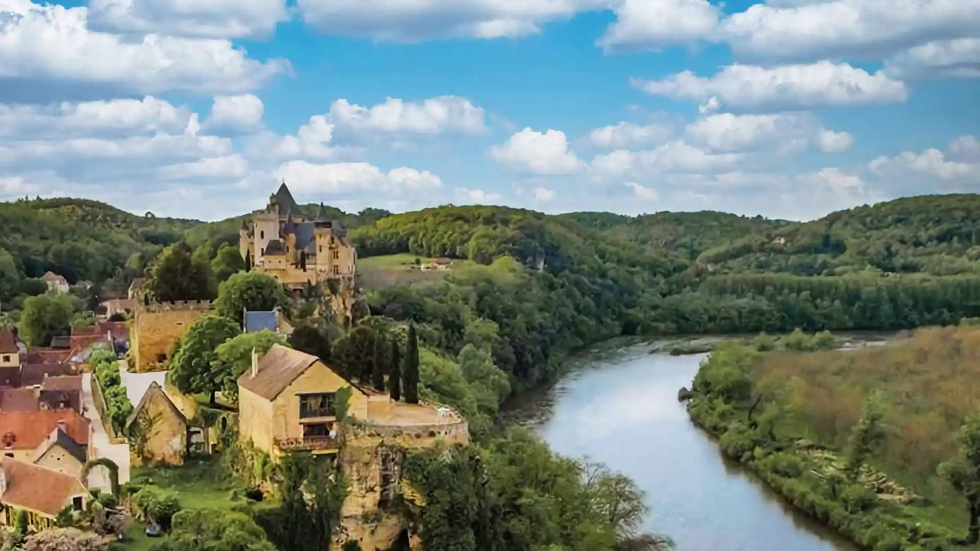 Parcours des châteaux en Canoë Kayak - Canoë Rando Dordogne