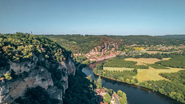 jardins de marqueyssac vue du ciel